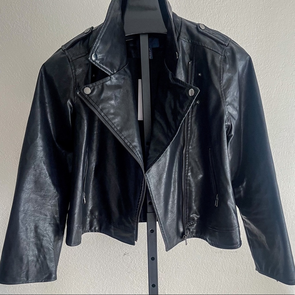 ModCloth Vegan Leather Moro Jacket Size 1X NWT - Picture 5 of 8